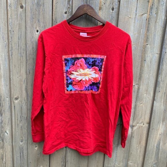 2017 Supreme Bloom Long Sleeve Shirt Medium - Picture 1 of 4